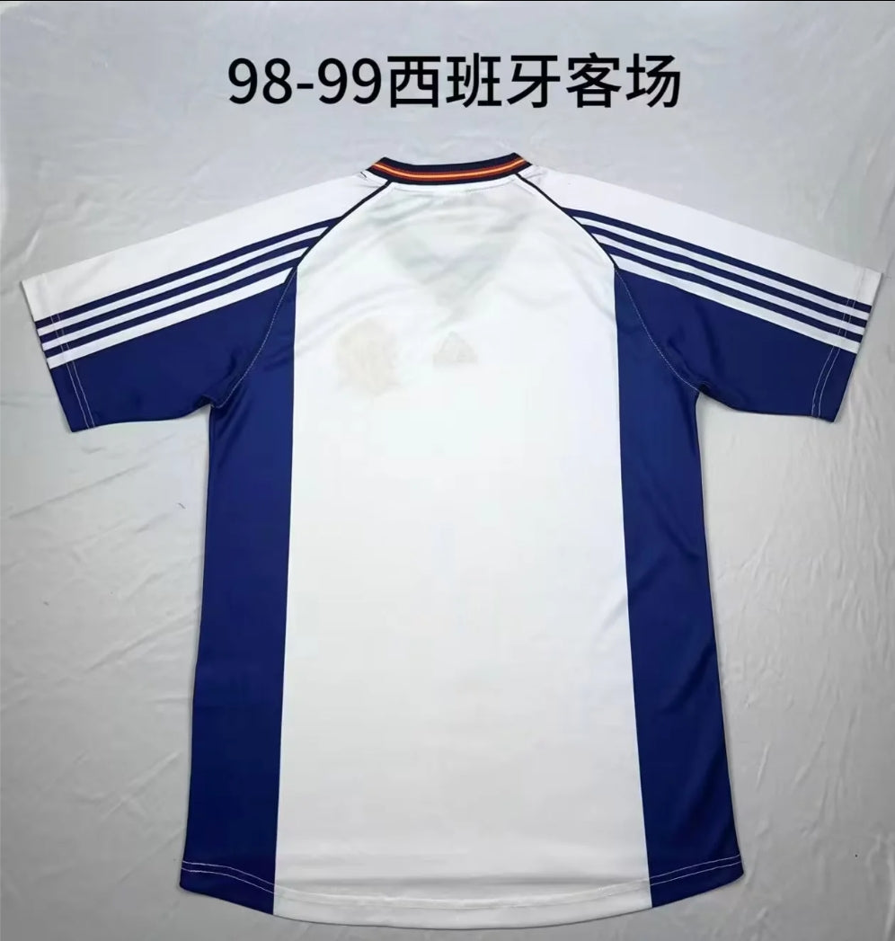 Spain Retro Soccer Jersey Away Replica World Cup 2010 Unboxing Review