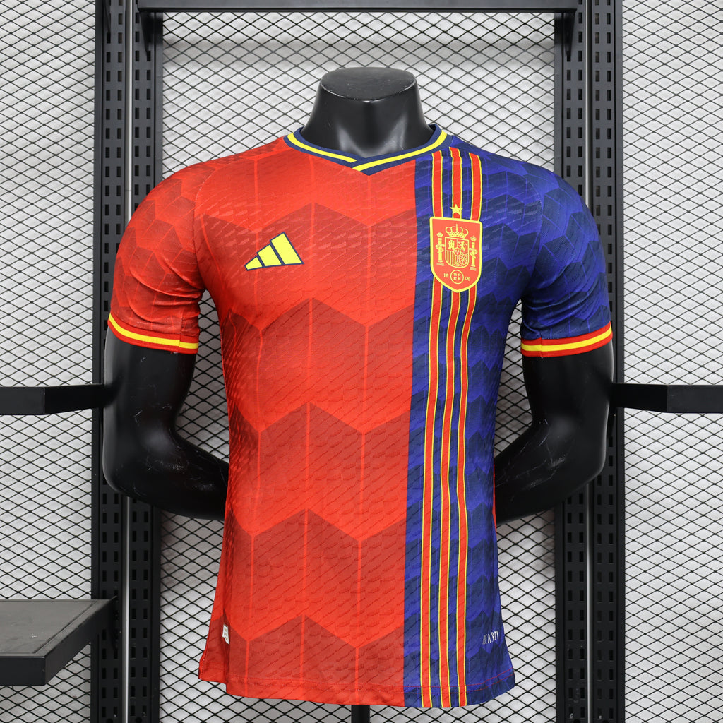 Spain Retro Soccer Jersey Away Replica World Cup 2010 Unboxing Review