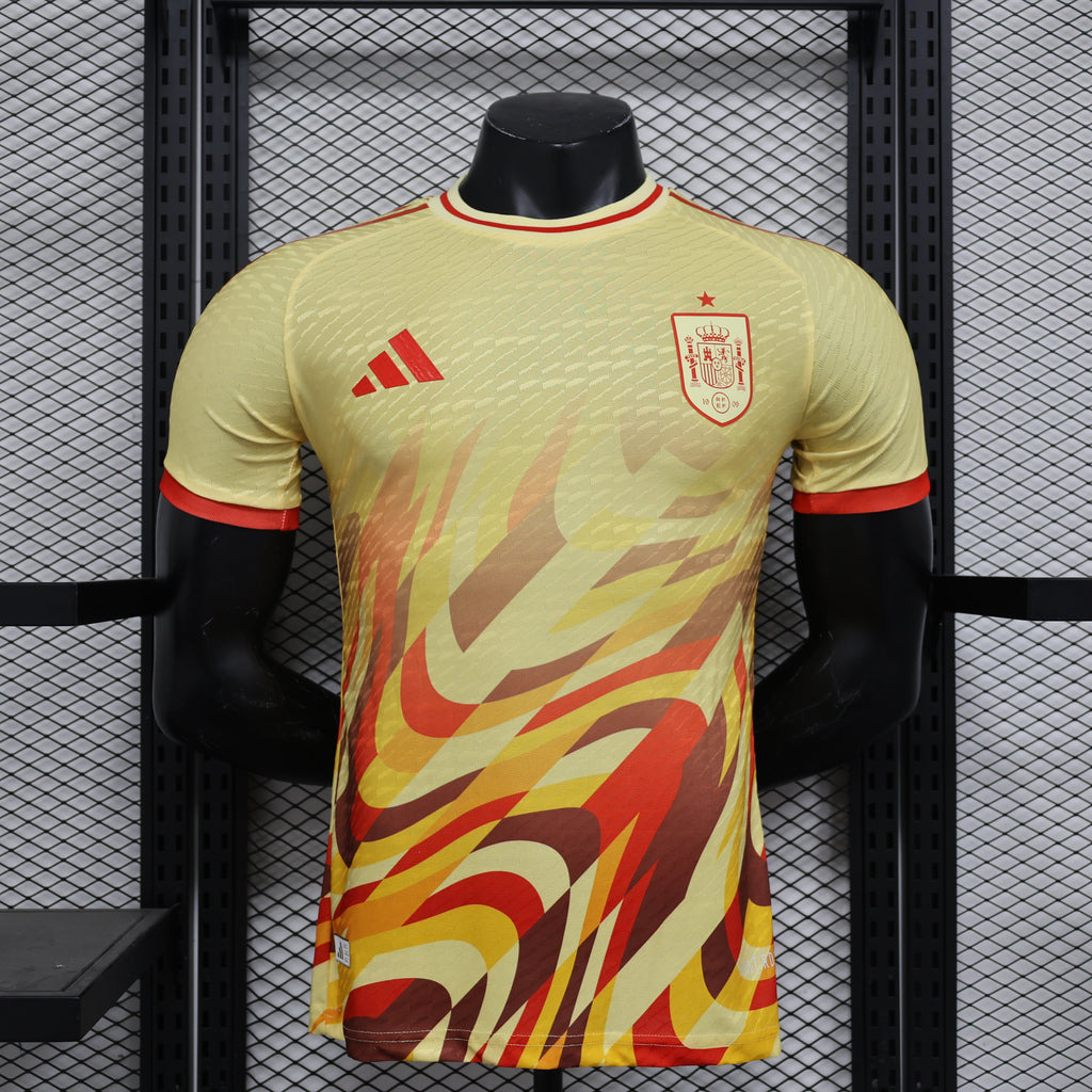 Spain Retro Soccer Jersey Away Replica World Cup 2010 Unboxing Review