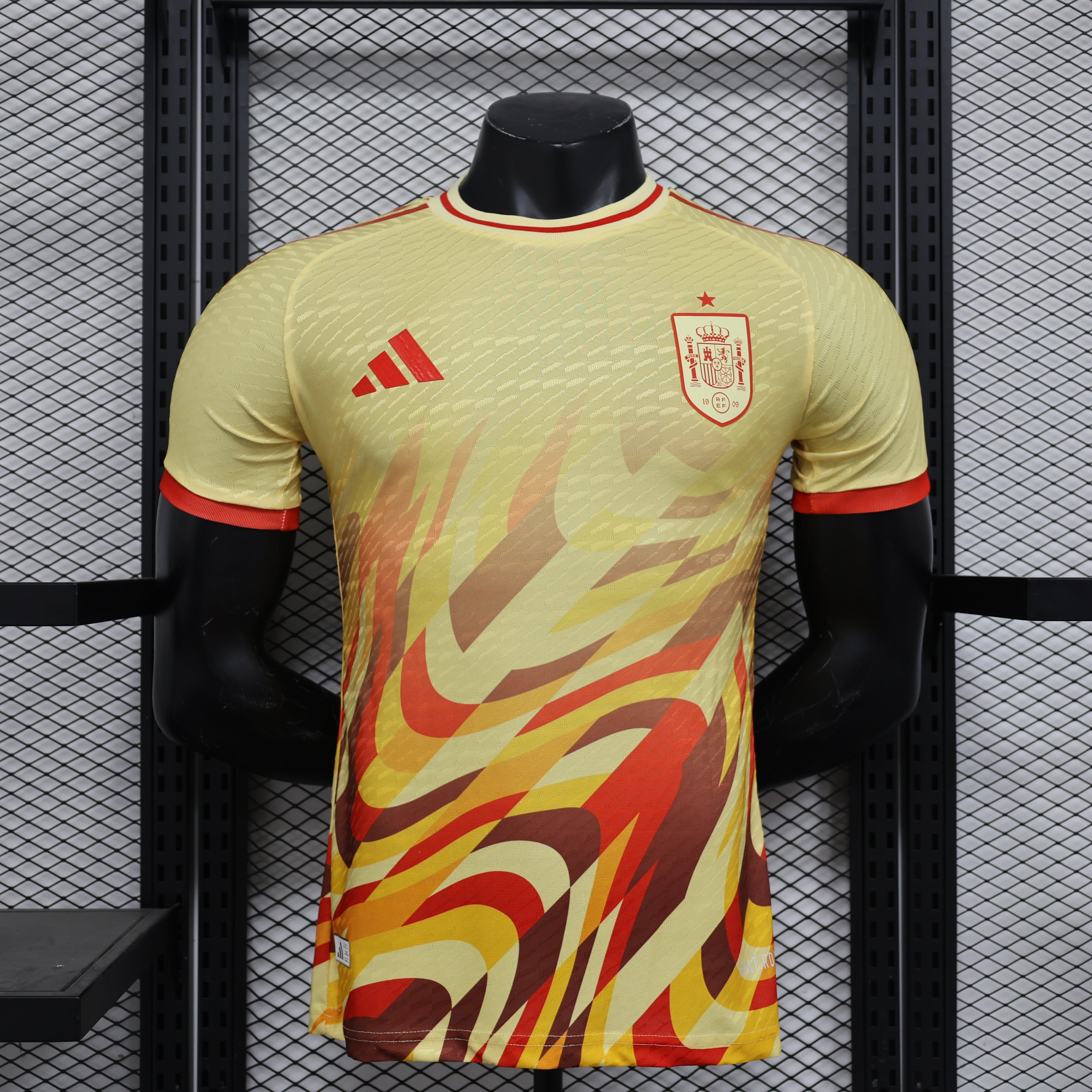 Spain Retro Soccer Jersey Away Replica World Cup 2010 Unboxing Review